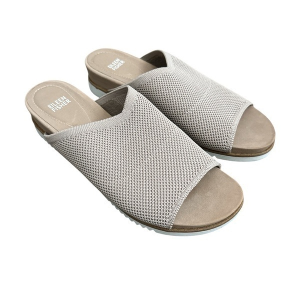 Eileen Fisher Kori Sandals Shoes in Blush Size 10